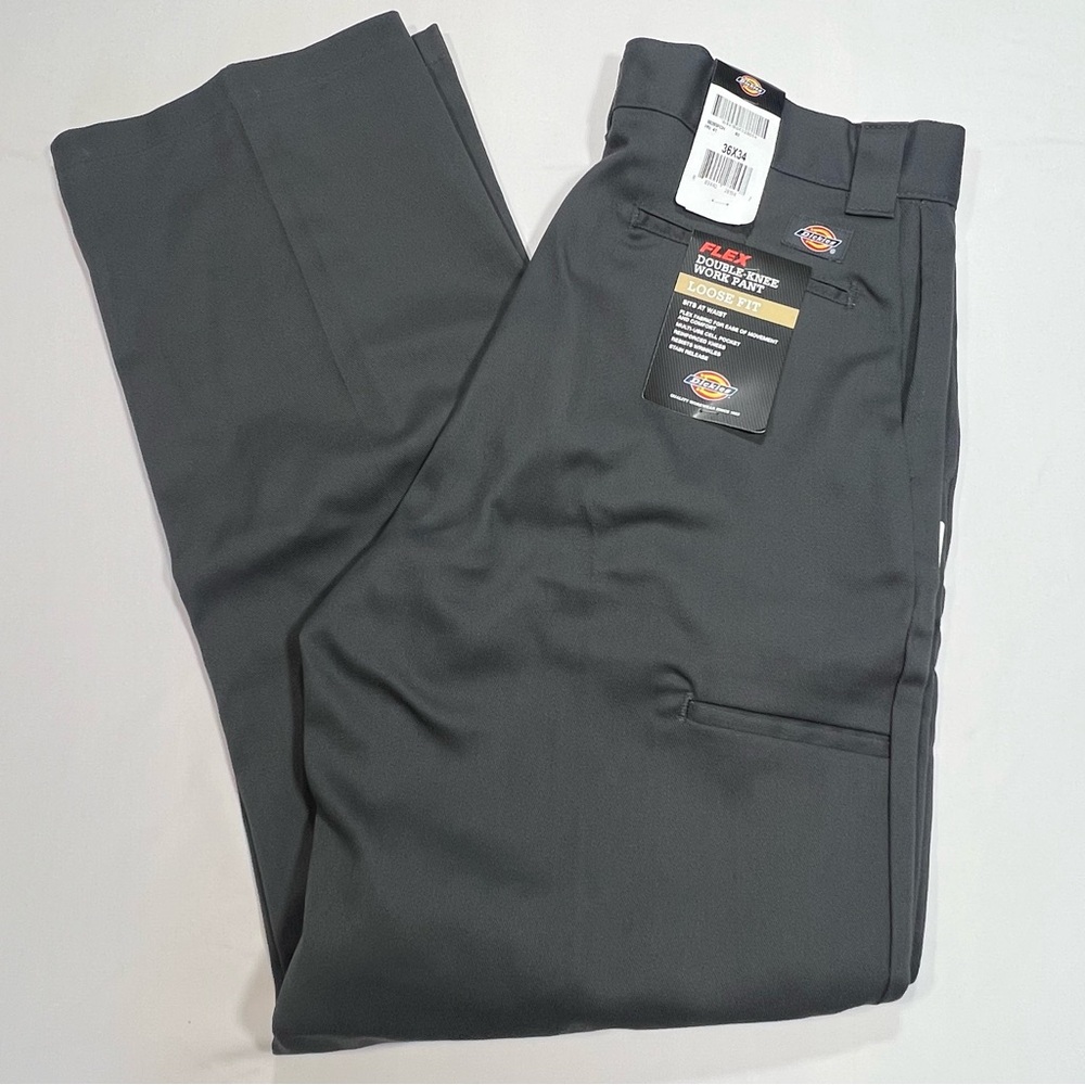 Dickies Men's Loose Fit Double Knee Work Pants 36x34 85283FCH